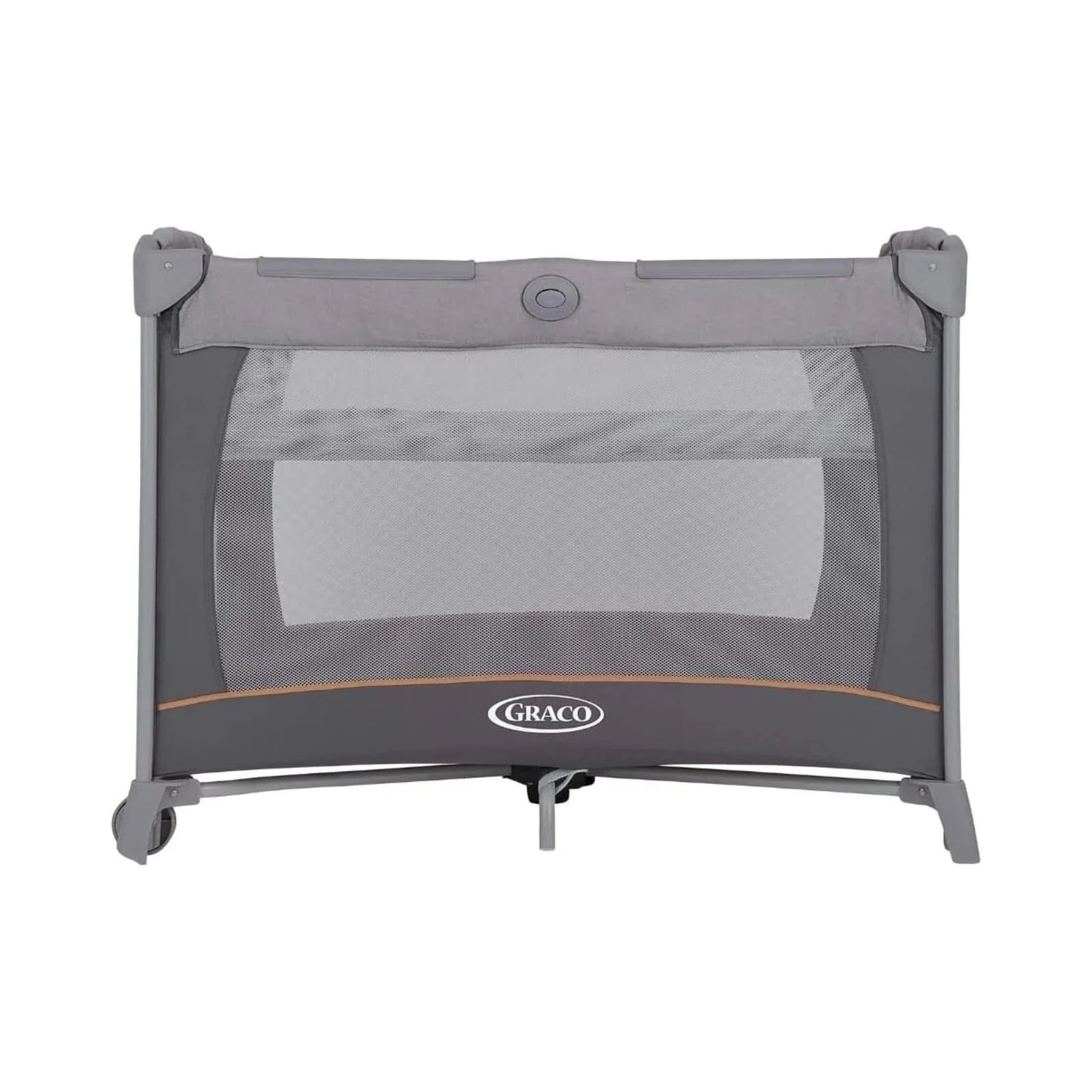 Cot Teithio Graco Contour Bassinet - Pebble