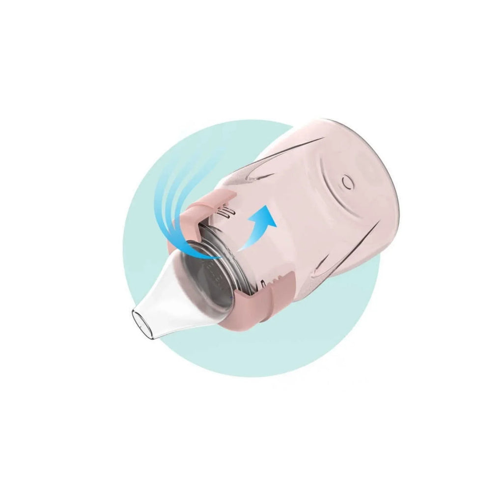 Cwpan Hyfforddi Mamajoo gyda Dolen 6+ mis 160ml - Pinc Powdwr