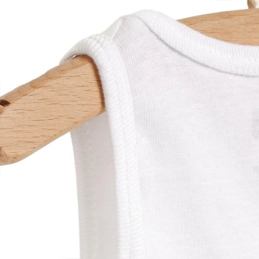 Tanciau 2-Pâr HelloBaby Boy - Gwyn