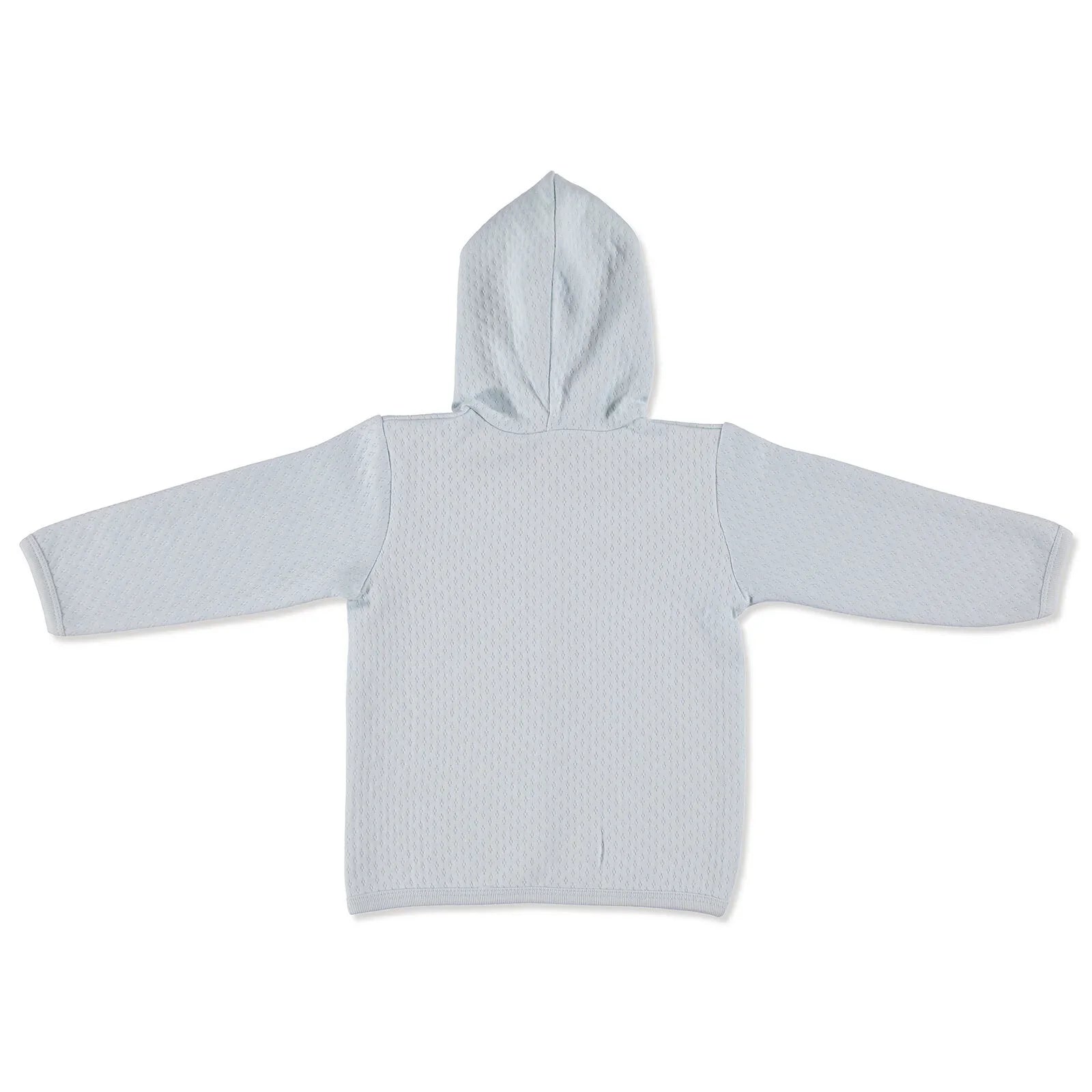 HelloBaby Basic Baby Boy Quilted Hooded - Light Blue