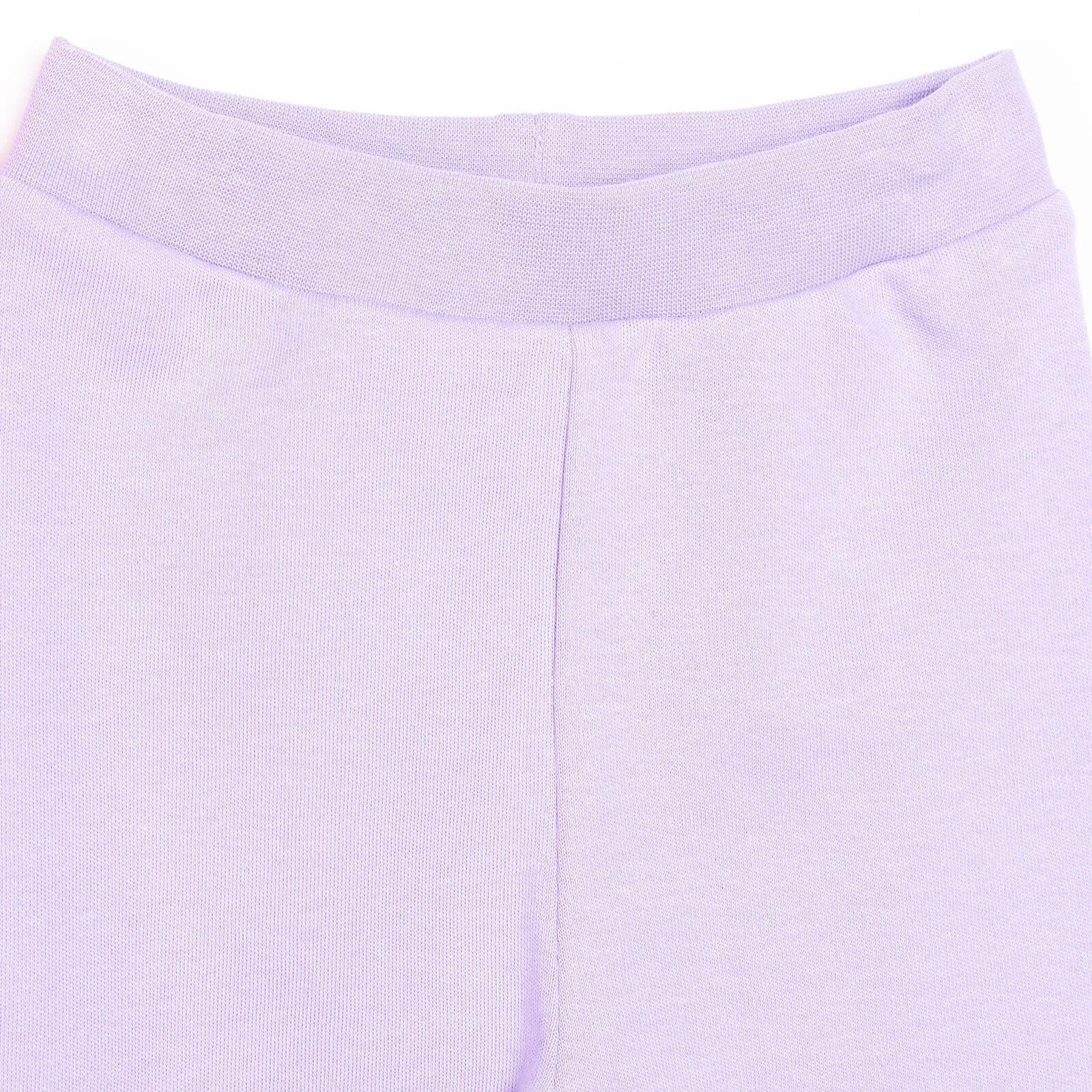 HelloBaby Set o 2 ddarn o ddillad i ferched bach gyda phatrwm blodau ar y traed - Pinc