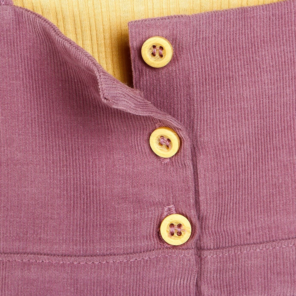 Cassiope Salopette Skirt - Siwt Gwisg - Damson