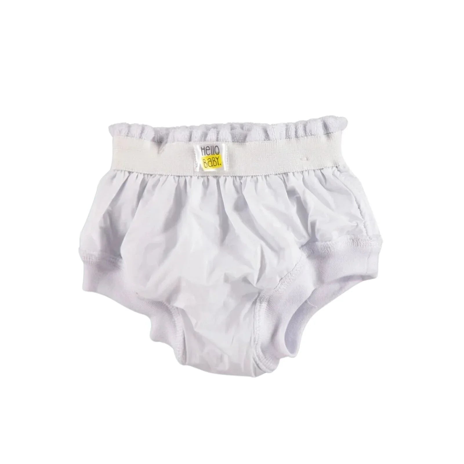 HelloBaby Pantalonnau Hyfforddi Babanod 2 pcs - Pinc ac Gwyn