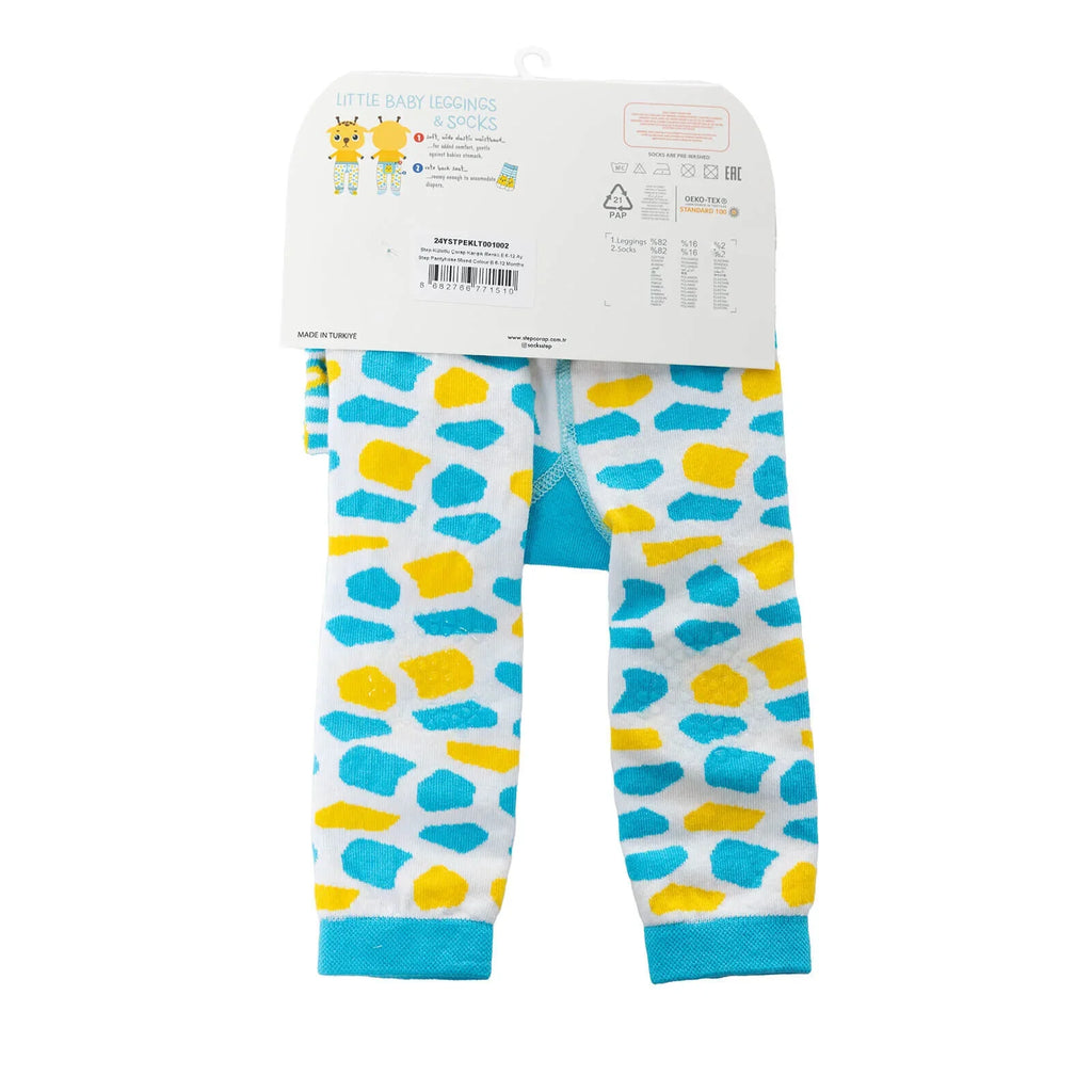 Step Baby Boy Tights and Socks - Multicolour
