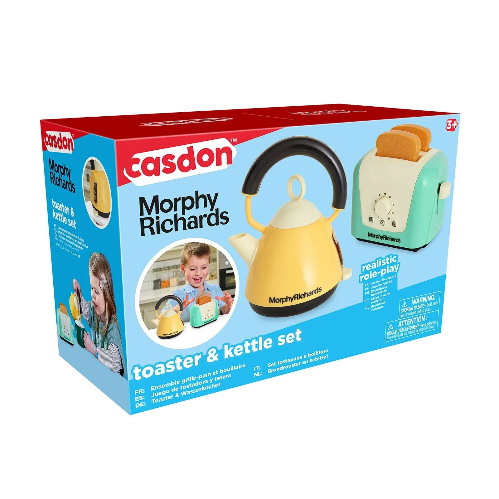 Toster a phegadur Casdon Morphy Richards