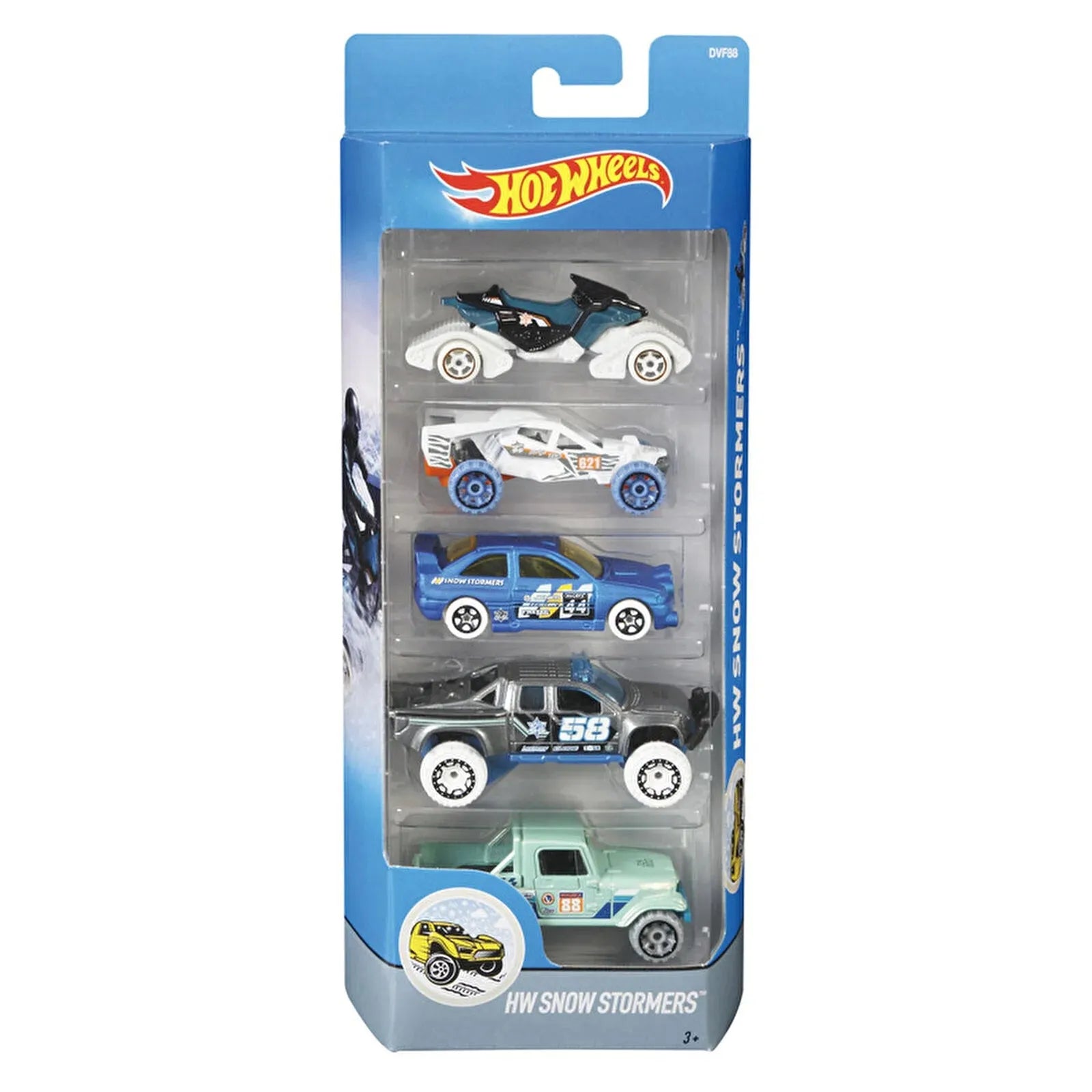 Hot Wheels 5 Car Giftpack