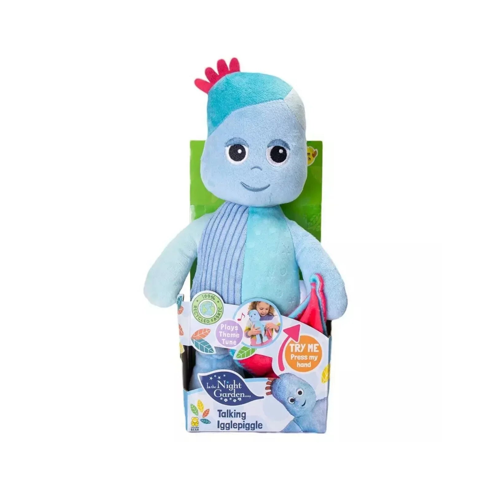 Tei meddal siaradog Igglepiggle o In the Night Garden