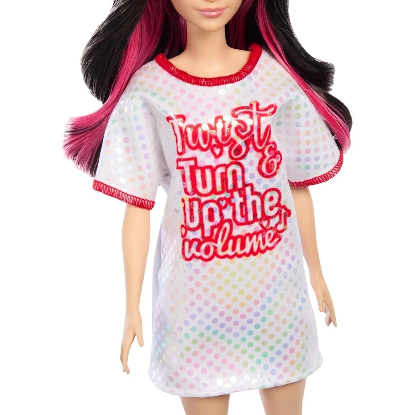 Barbie Fashionista Twisty Turn Up the Volume Doll (Barbie Ffasiwnista Twisty Turn Up the Volume Doll)
