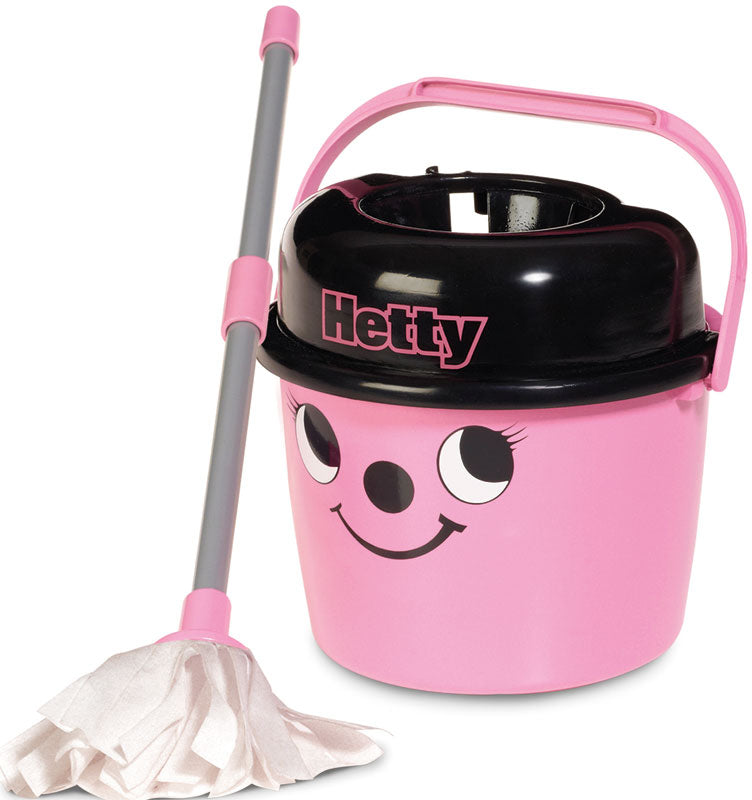Mop a Bwced Hetty Casdon – Tegan Chwarae Rôl Glanhau Hwyl i Blant (Oedran 3+)
