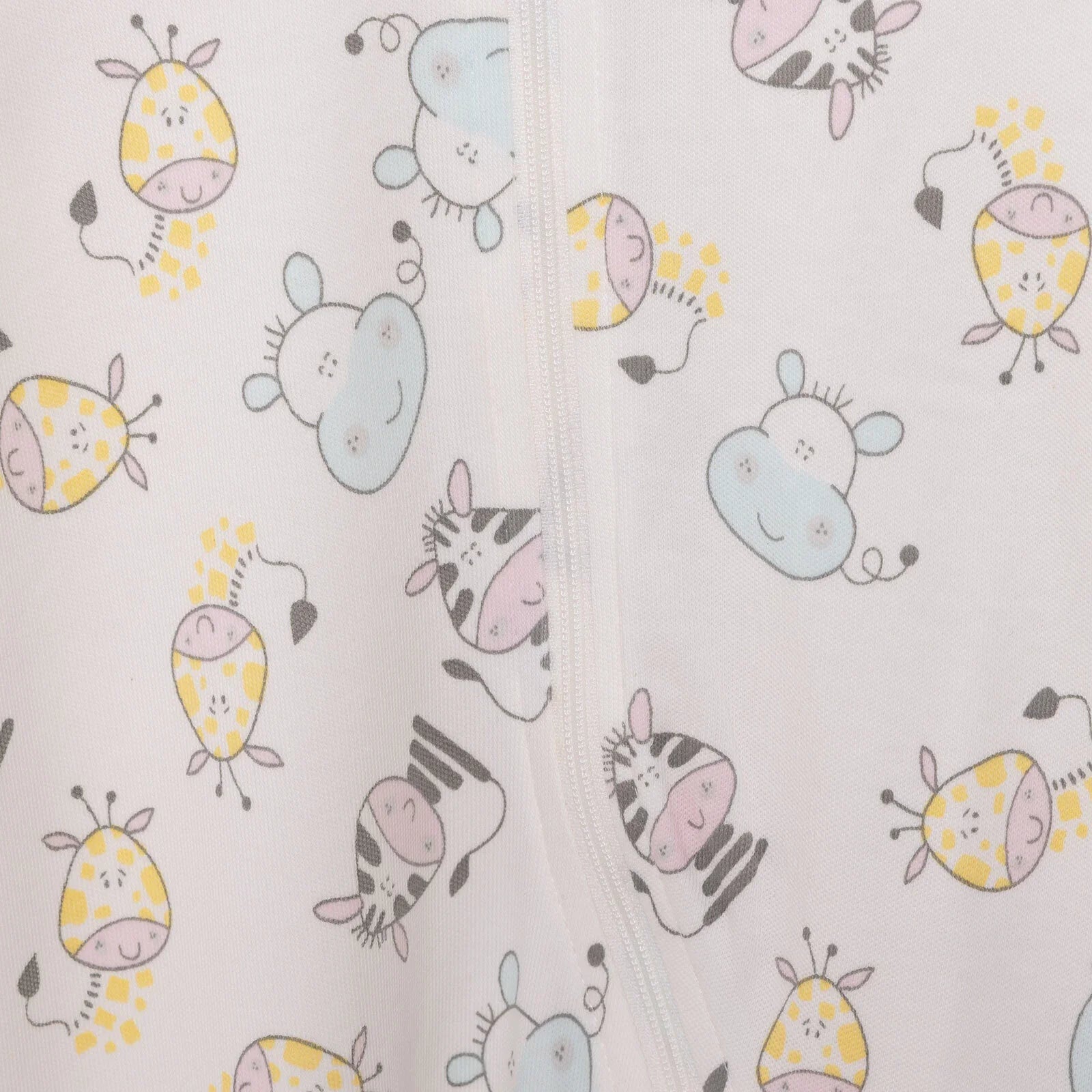 Siwmpsuit Traed i Faban Merch Newydd-anedig HelloBaby - Ecru