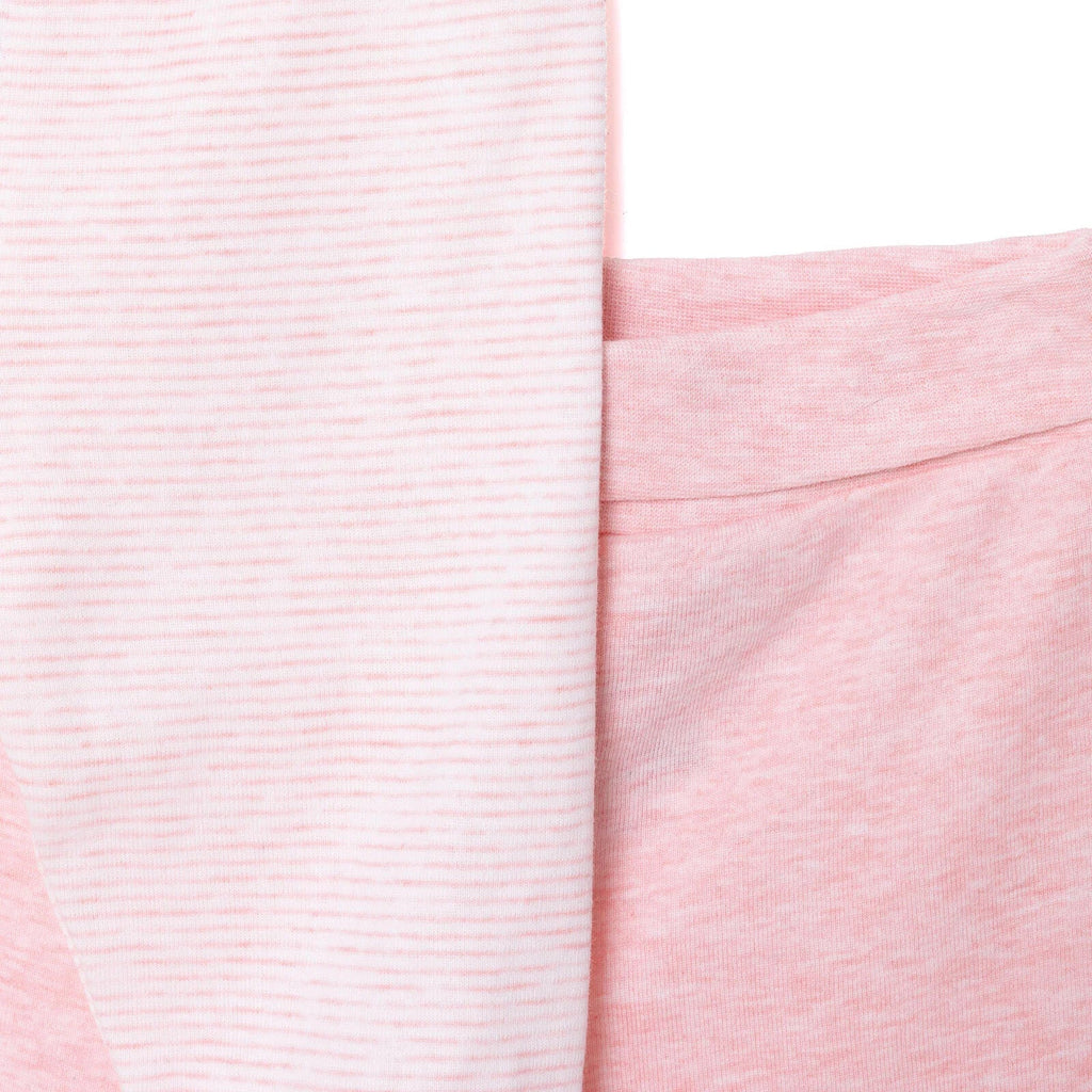 HelloBaby Unisex 2 Piece Footed Bottom - Pink