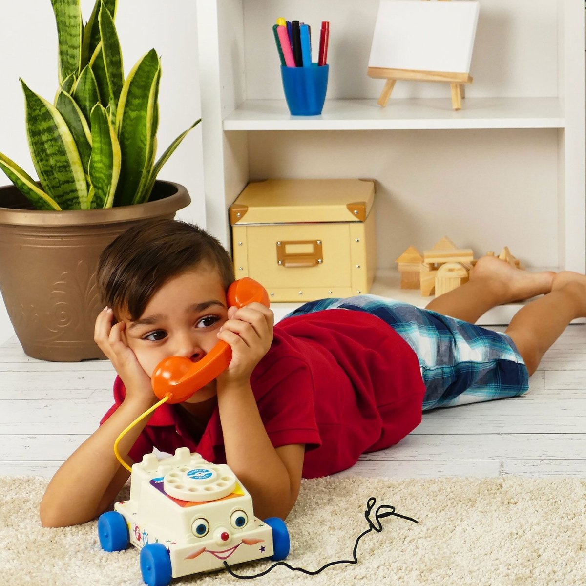 Ffôn Clacsiol Clasur Fisher Price