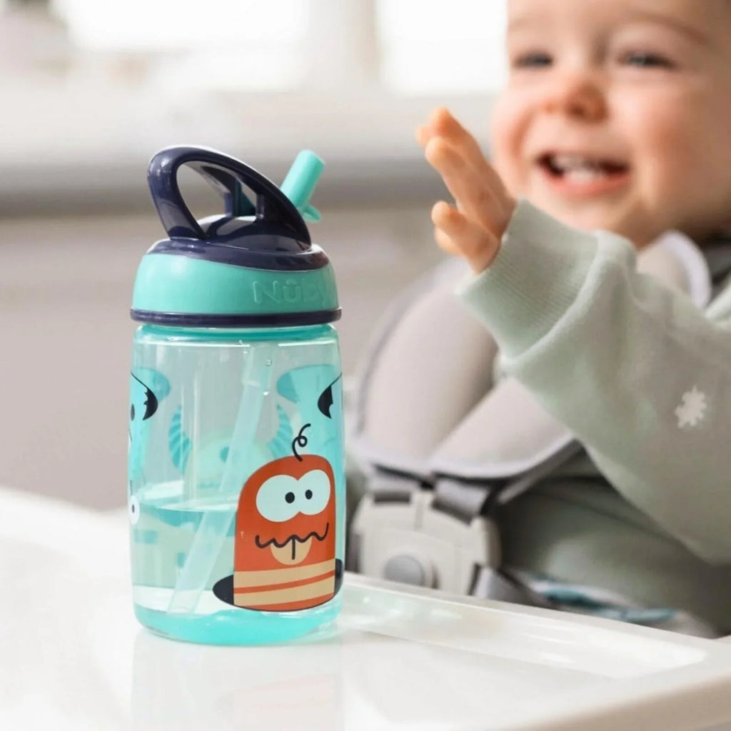 Potel Dŵr Nuby Mighty Swig, Pecyn o 1, 360ml