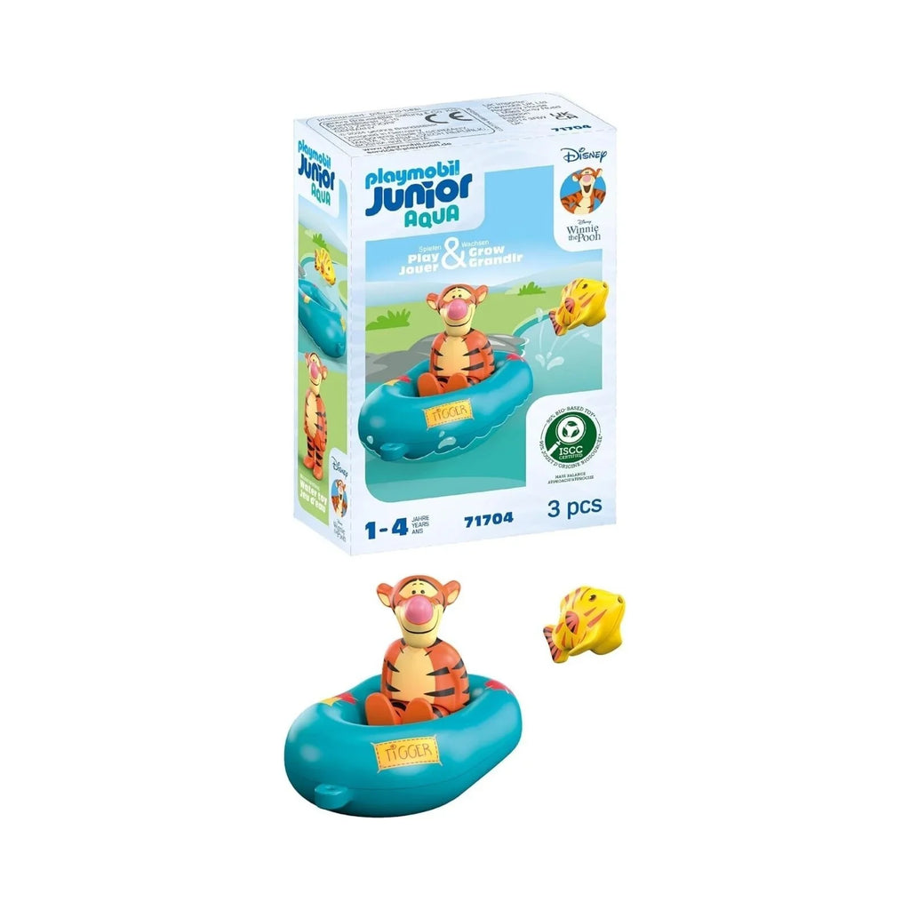 Playmobil Junior &amp; Disney 71704 Taith Cychod Rwber Tigger