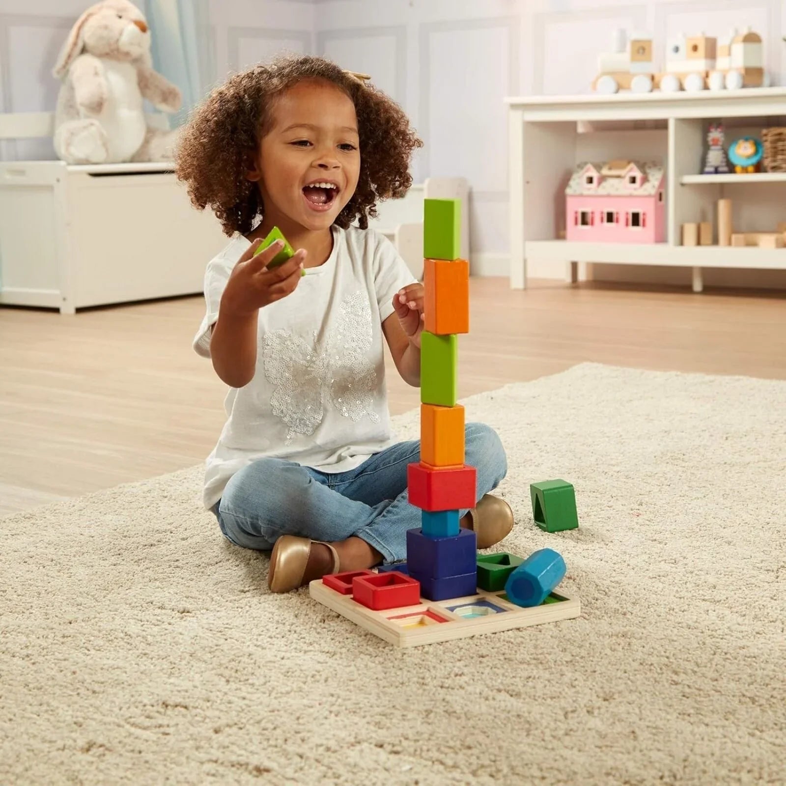 Set Sorter Pren Siapau a Dilyniadau Melissa &amp; Doug