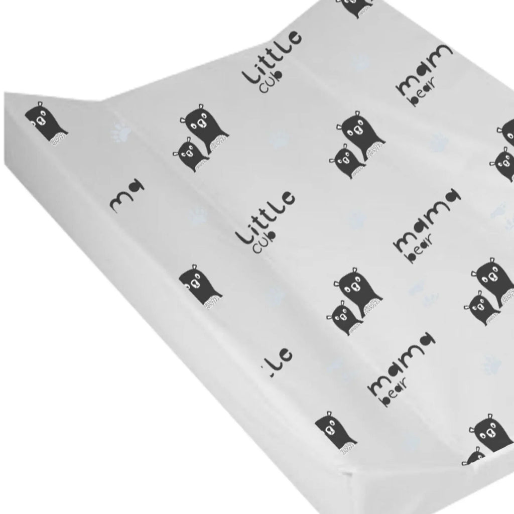 Mat Newid Gwrth-Rolio Mollydoo - Mama Bear