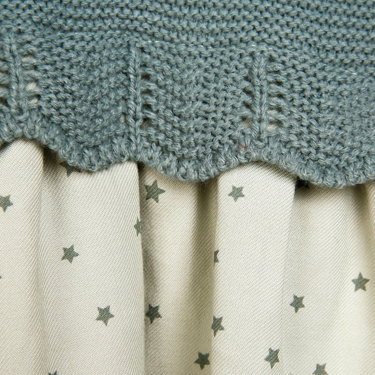 Gwisg Seren Fach gan Cassiope ar gyfer Newydd-anedig - Glas