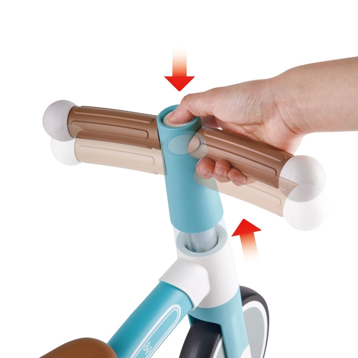 Beic Cydbwyso i Blant Bach Hape First Ride, Glas