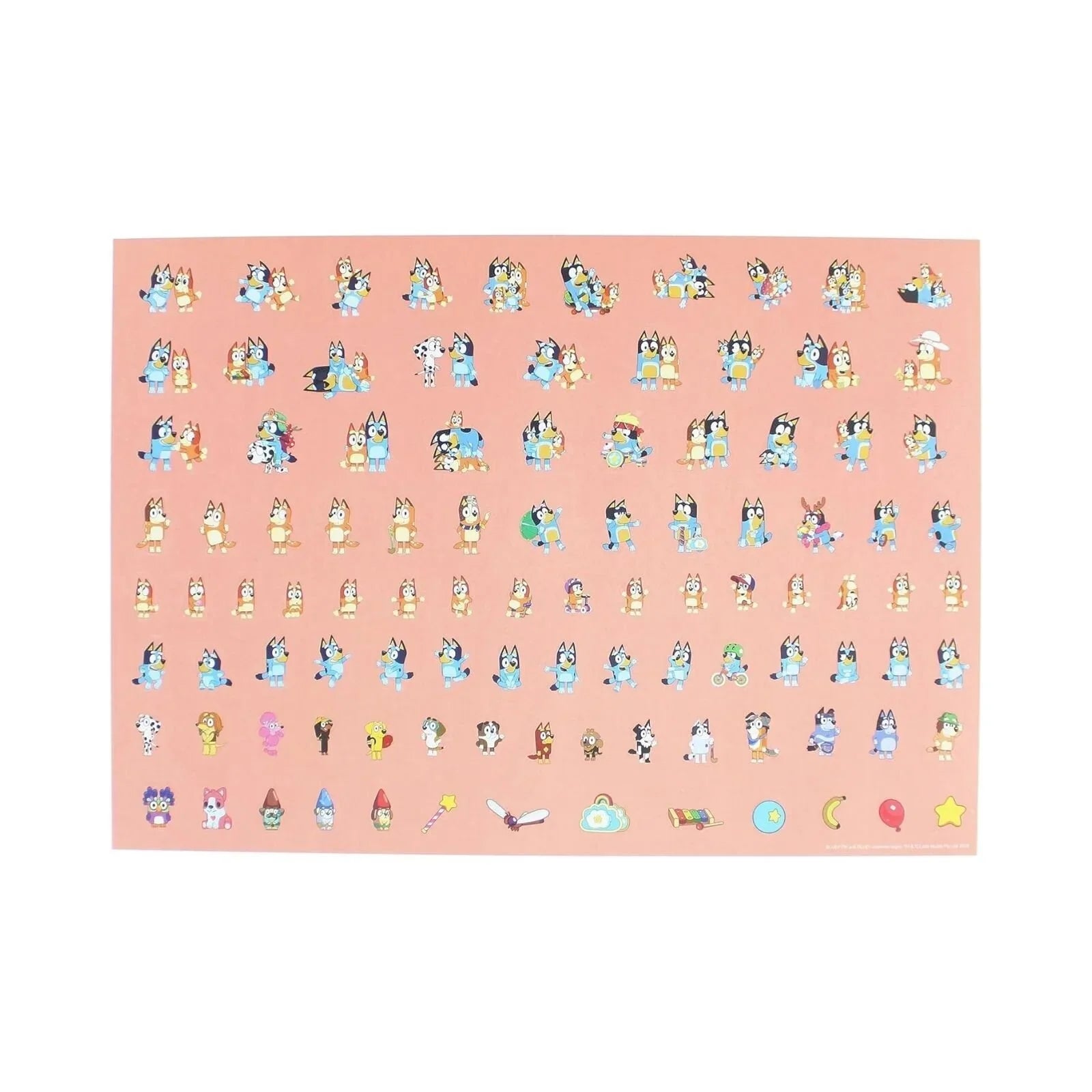 Siart Gwobrwyo Bluey