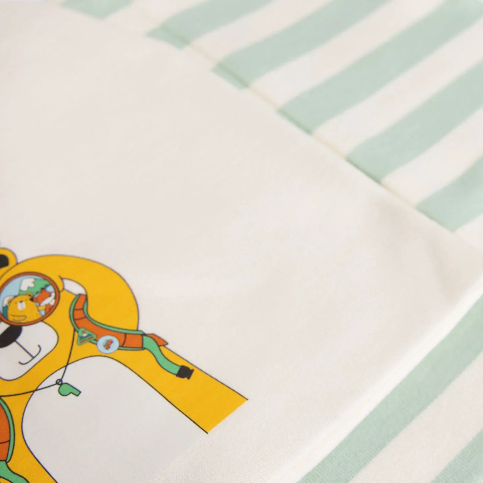 Set o 2 het fach i fabi bach, Little Plane Hello Camper - Gwyrdd