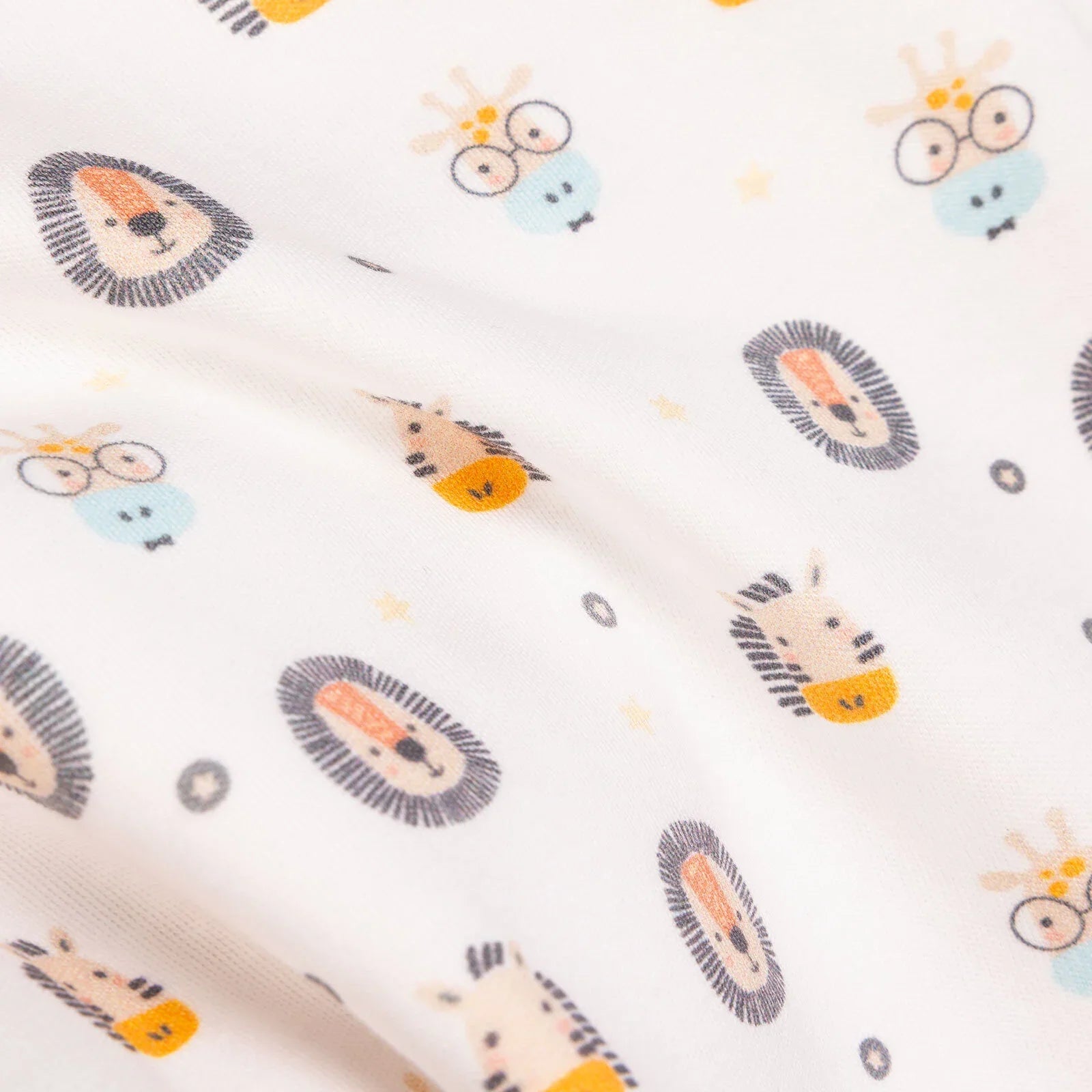 Set Pyjamas Baban Bach Pambuliq â Llewys Hir - Melyn Tywyll