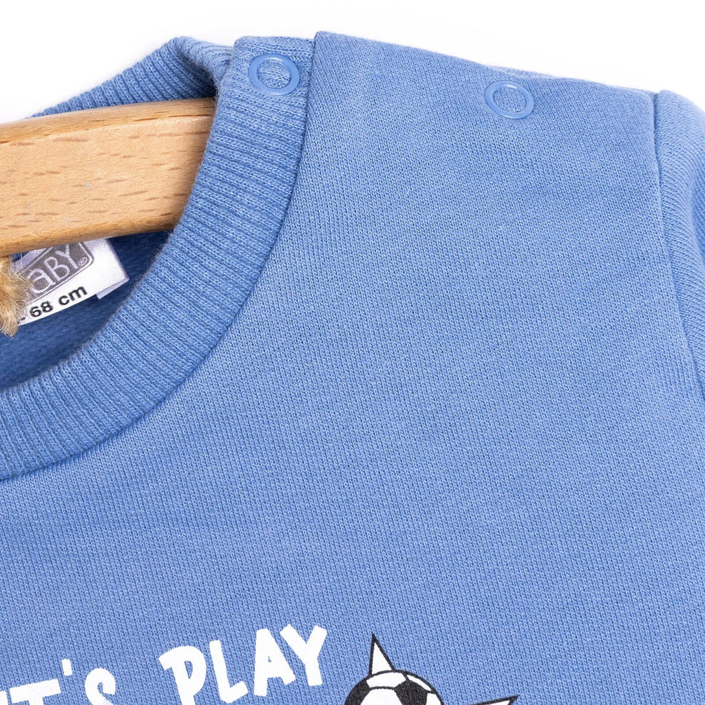 Crys Chwys HelloBaby Basic Low Raised Goal Printiedig