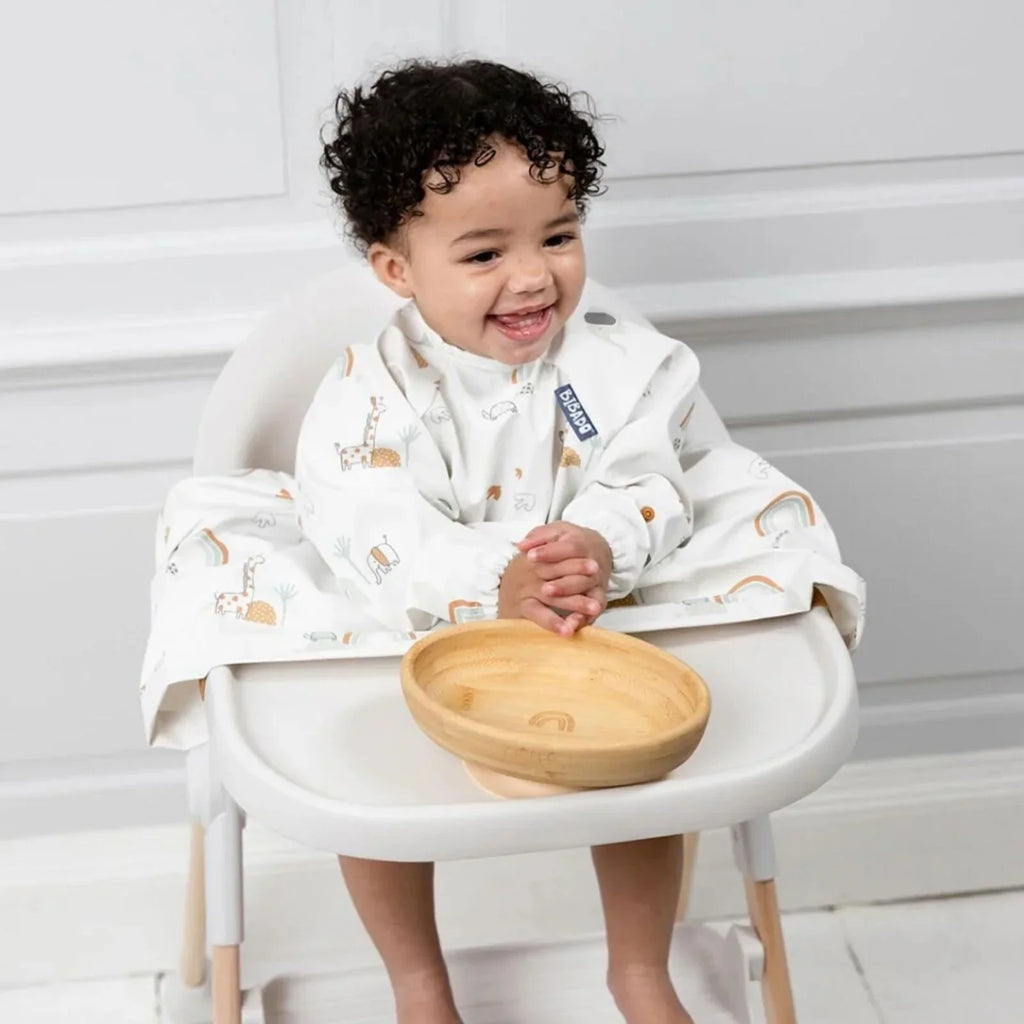 Bowlen Saucedd Bambŵ Naturiol Bibado - Lliw Ewig