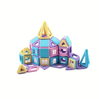 Magnetic Building Blocks Set (165pcs for Kids)