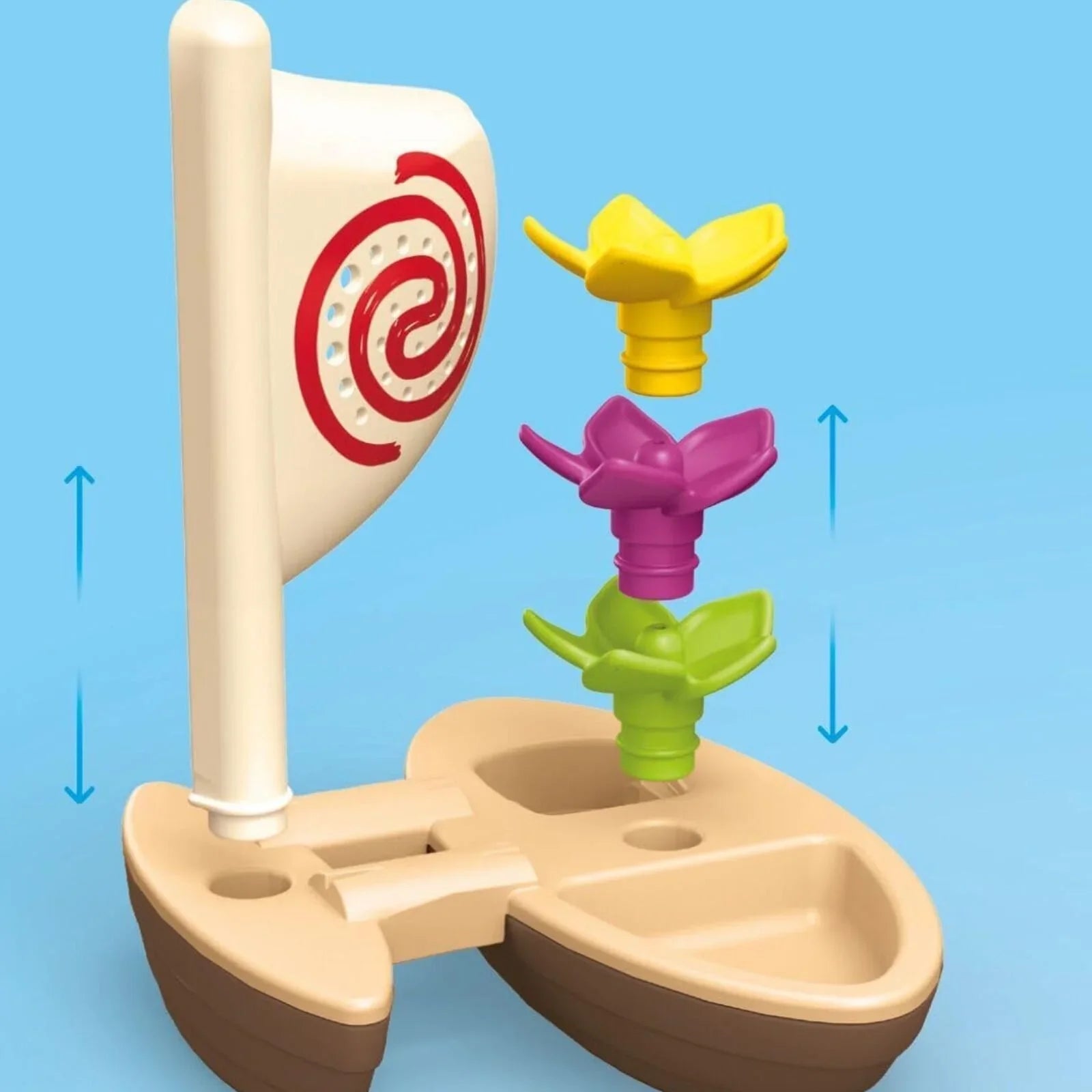 Playmobil Junior Aqua &amp; Disney 71459 Cwch Hwylio Moana