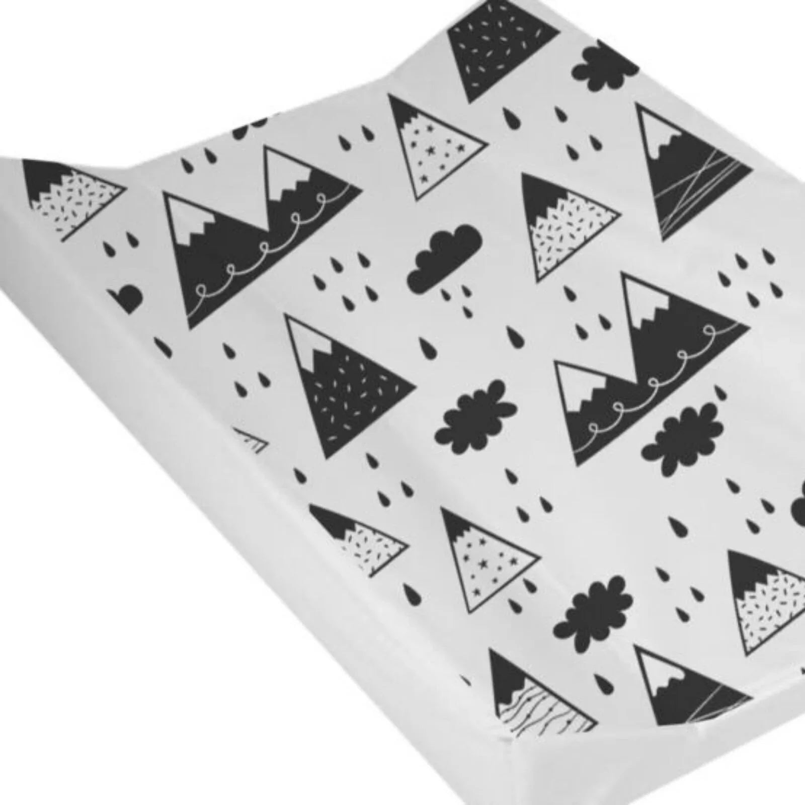 Mollydoo Anti Roll Changing Mat - Mountain Rain