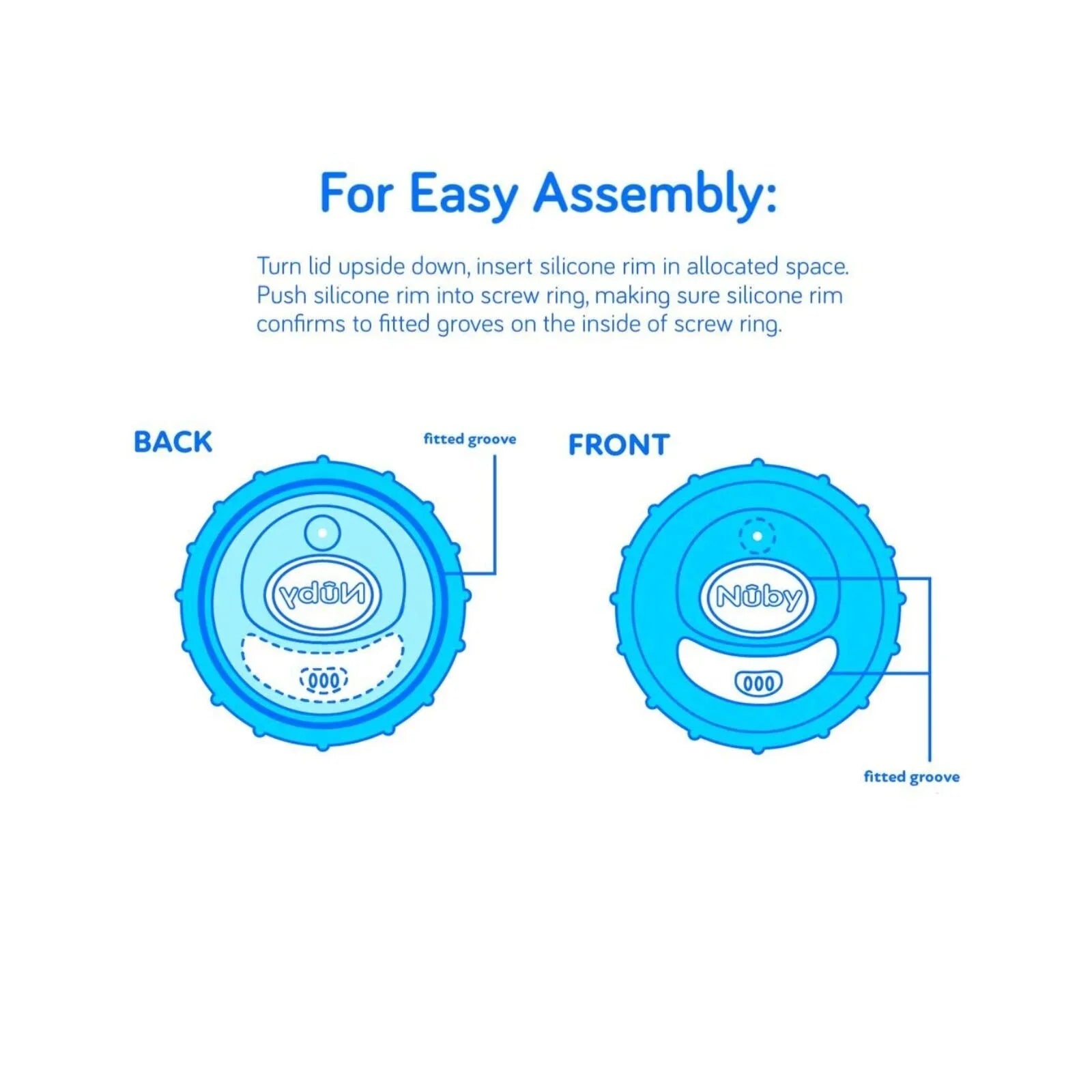 Nuby Insulated Cool Sipper Cup Pack of 1 270ml Assorted