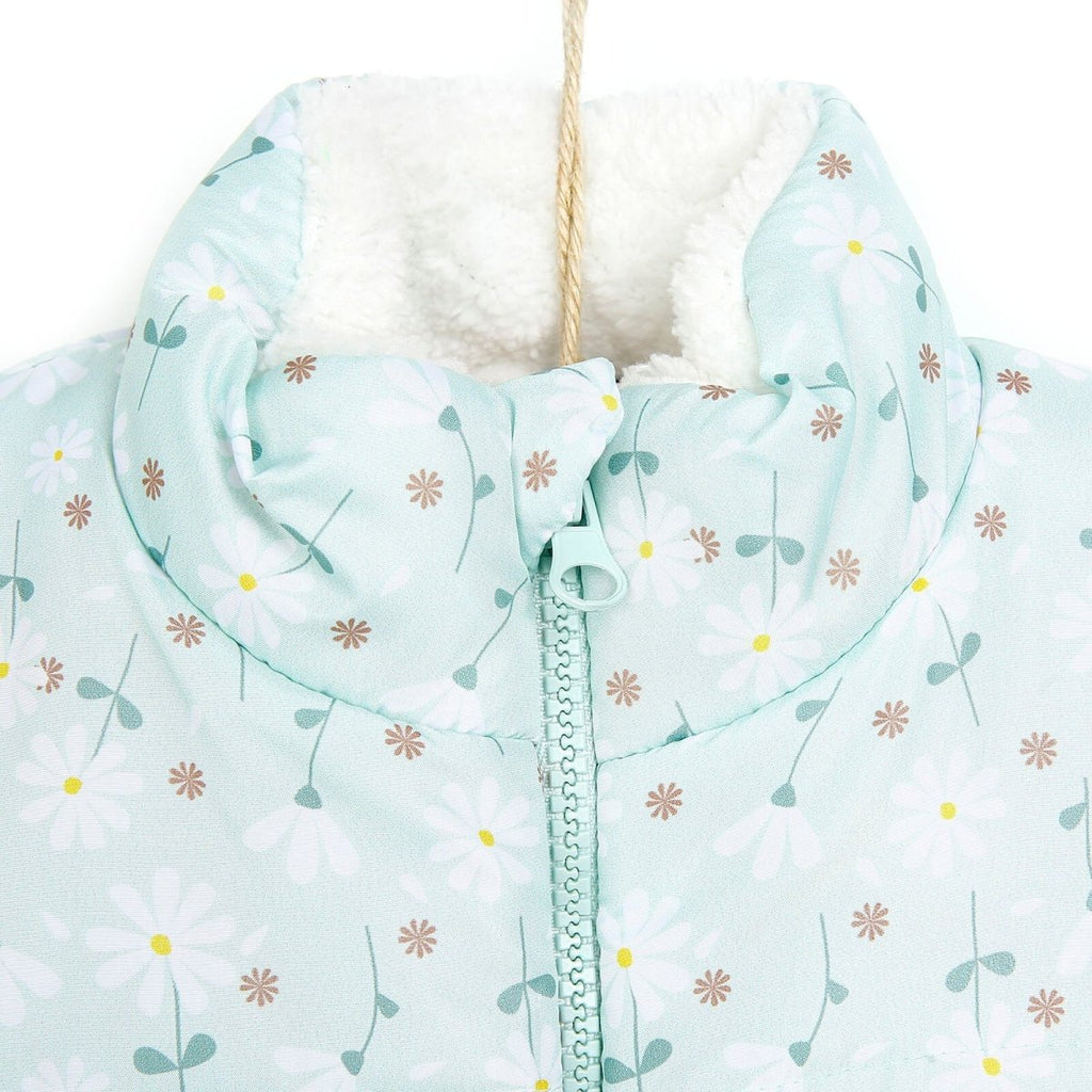 Gwisg Chwyddadwy BabyZ Winter Girl Daisy - Gwyrdd Ysgafn