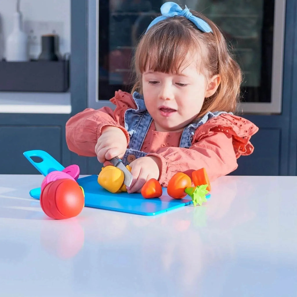 Casdon Joseph Joseph Bwyd a Bwrdd Torri ar gyfer Chwarae Rhith-bwyd