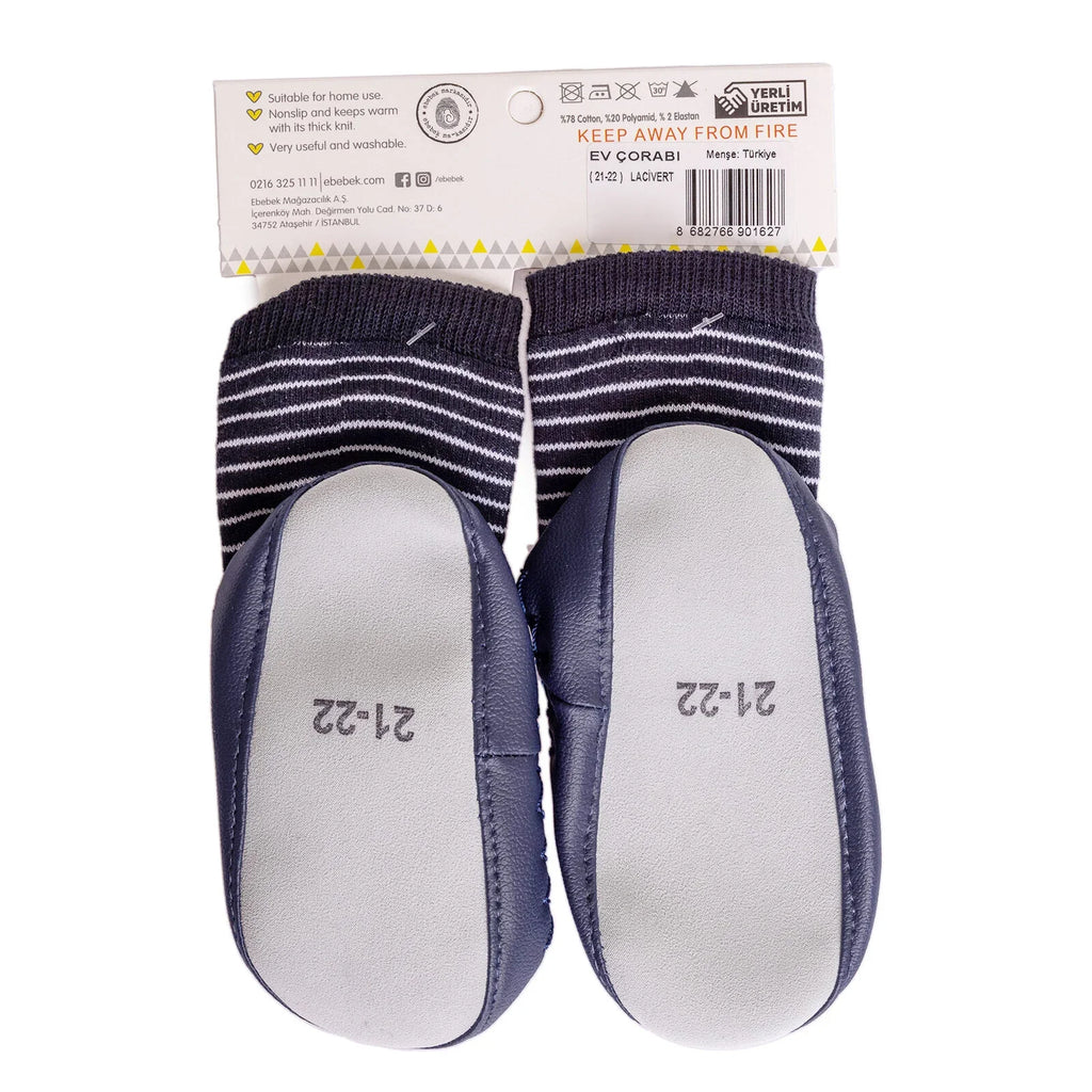 Minissa Baby Boy Pack of 3 Socks - Light Brown