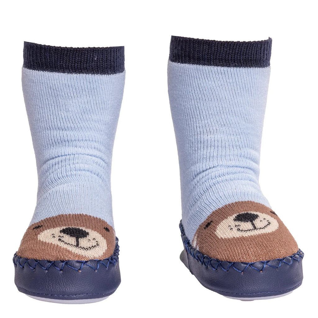 Minissa Baby Boy Pecyn o 3 Pâr o Sanau - Glas Ysgafn