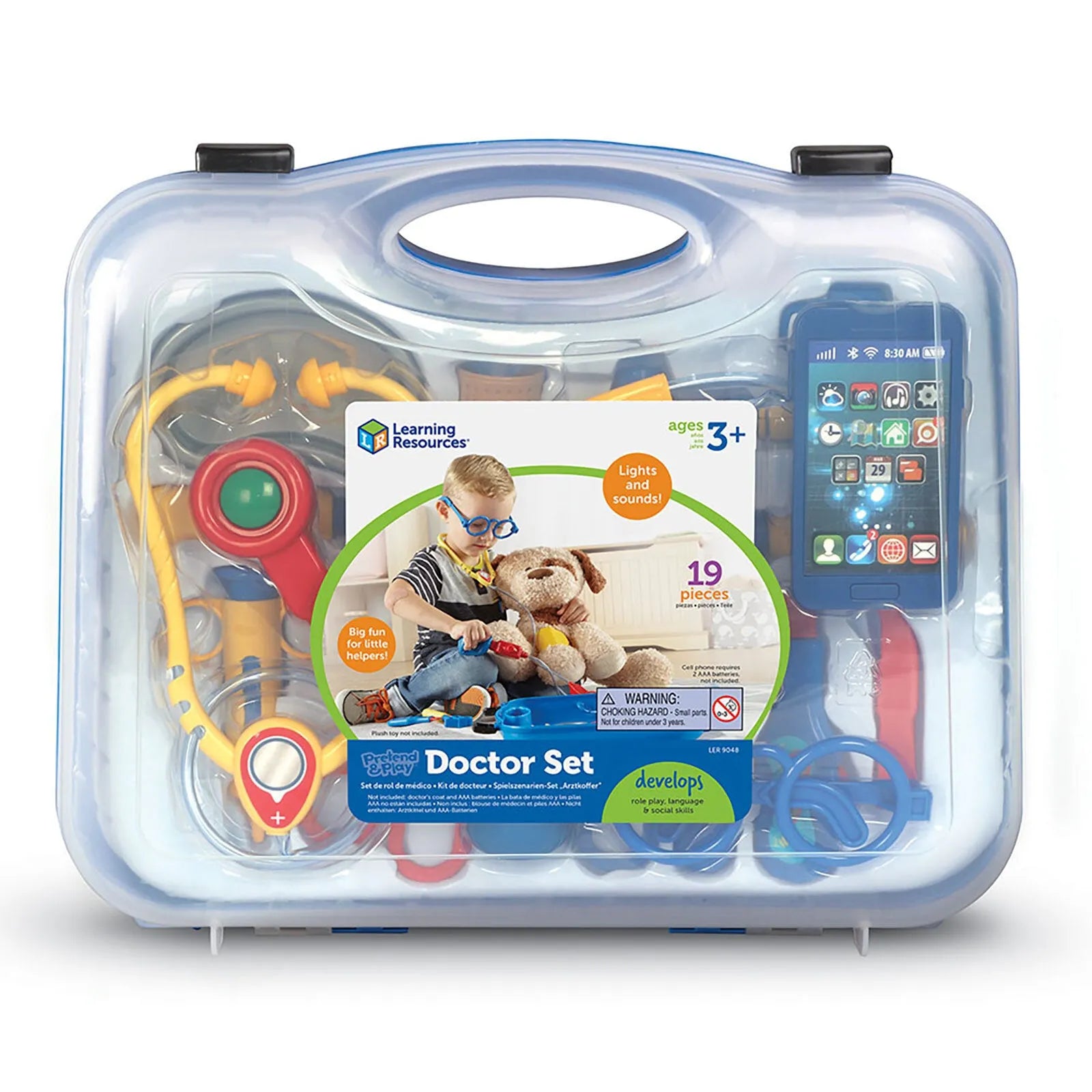 Set Meddyg Esgyldol Pretend &amp; Play gan Learning Resources