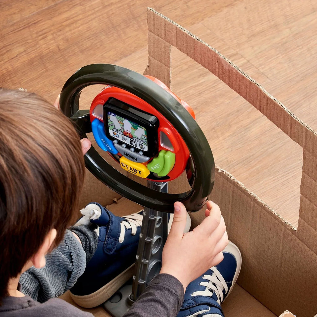 Olwyn Llywio Casdon Gyda System Llywio Satelital