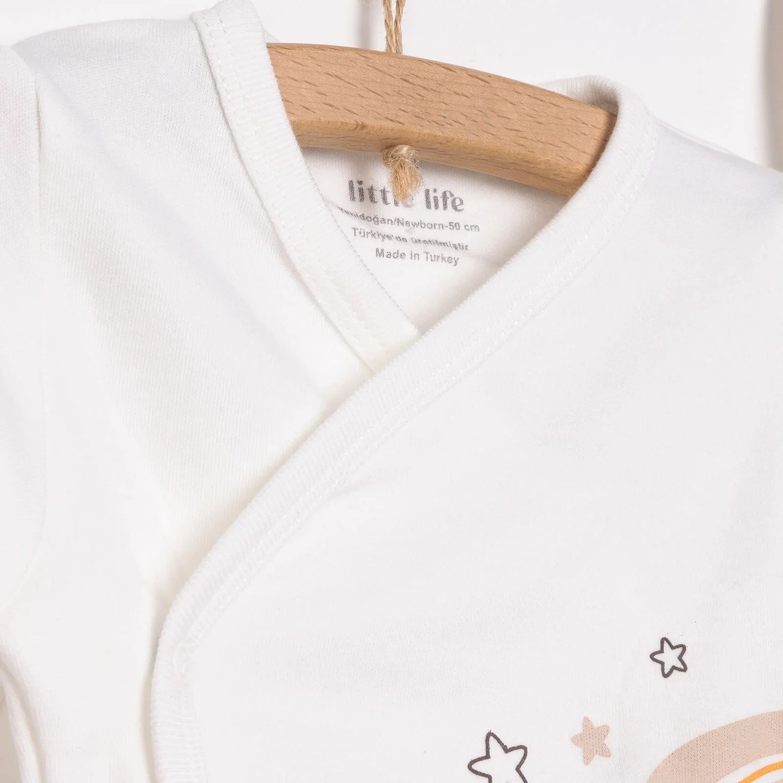 Set 5 Darn ar gyfer Newydd-anedig Little Life Boy - Brown Ysgafn