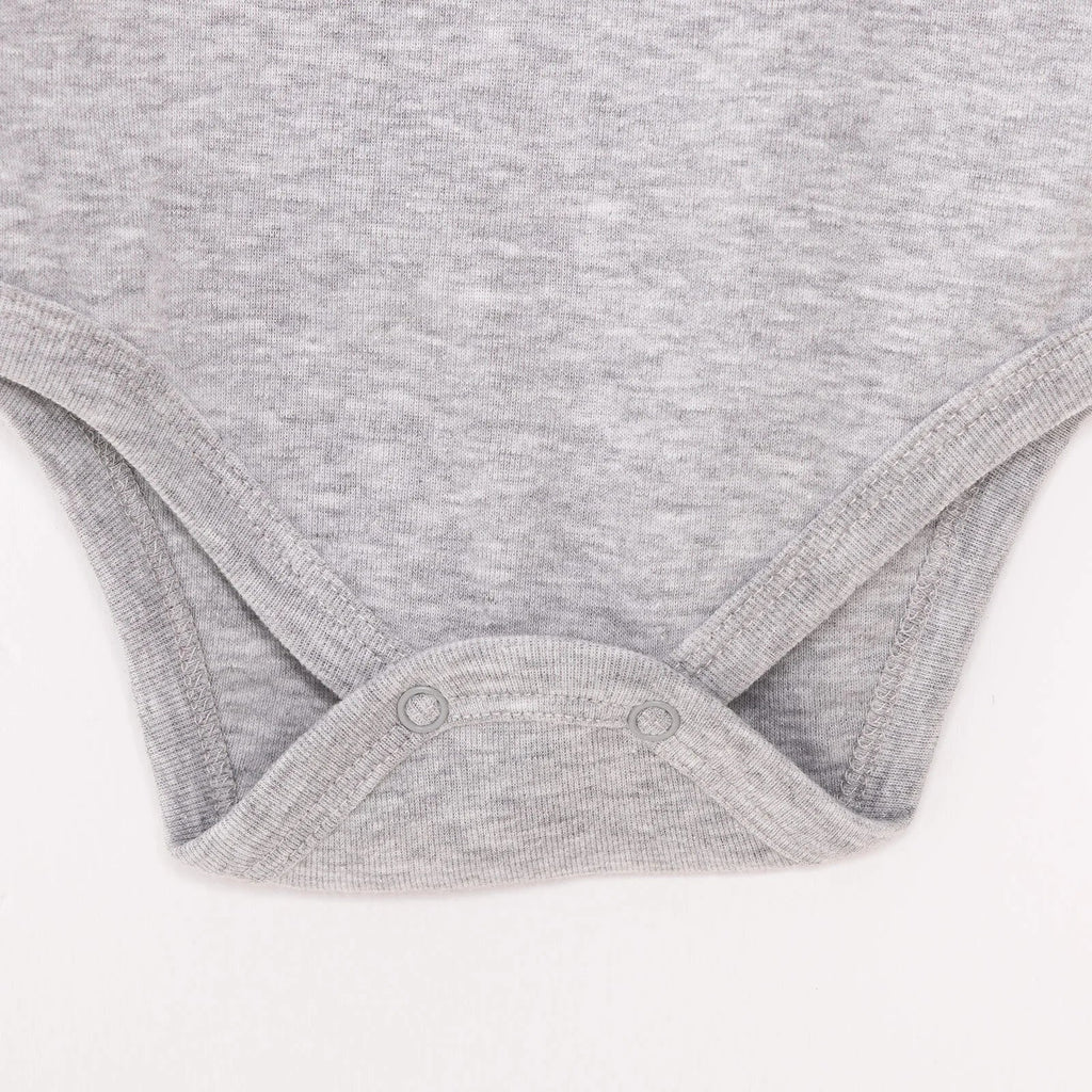 Siwtiau Corff Bachgen HelloBaby â Llewys Hir (Pecyn o 2) - Glas