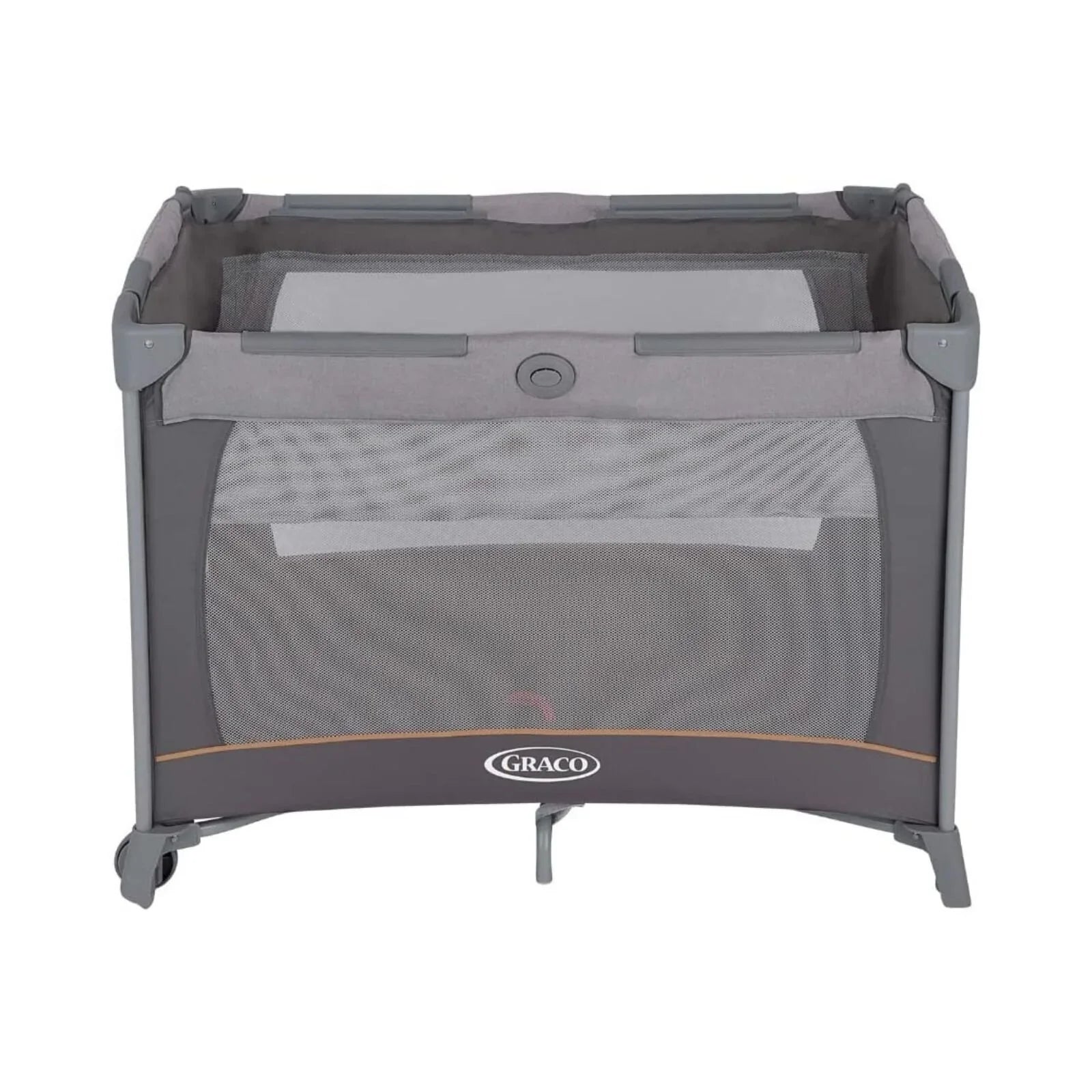 Cot Teithio Graco Contour Bassinet - Pebble