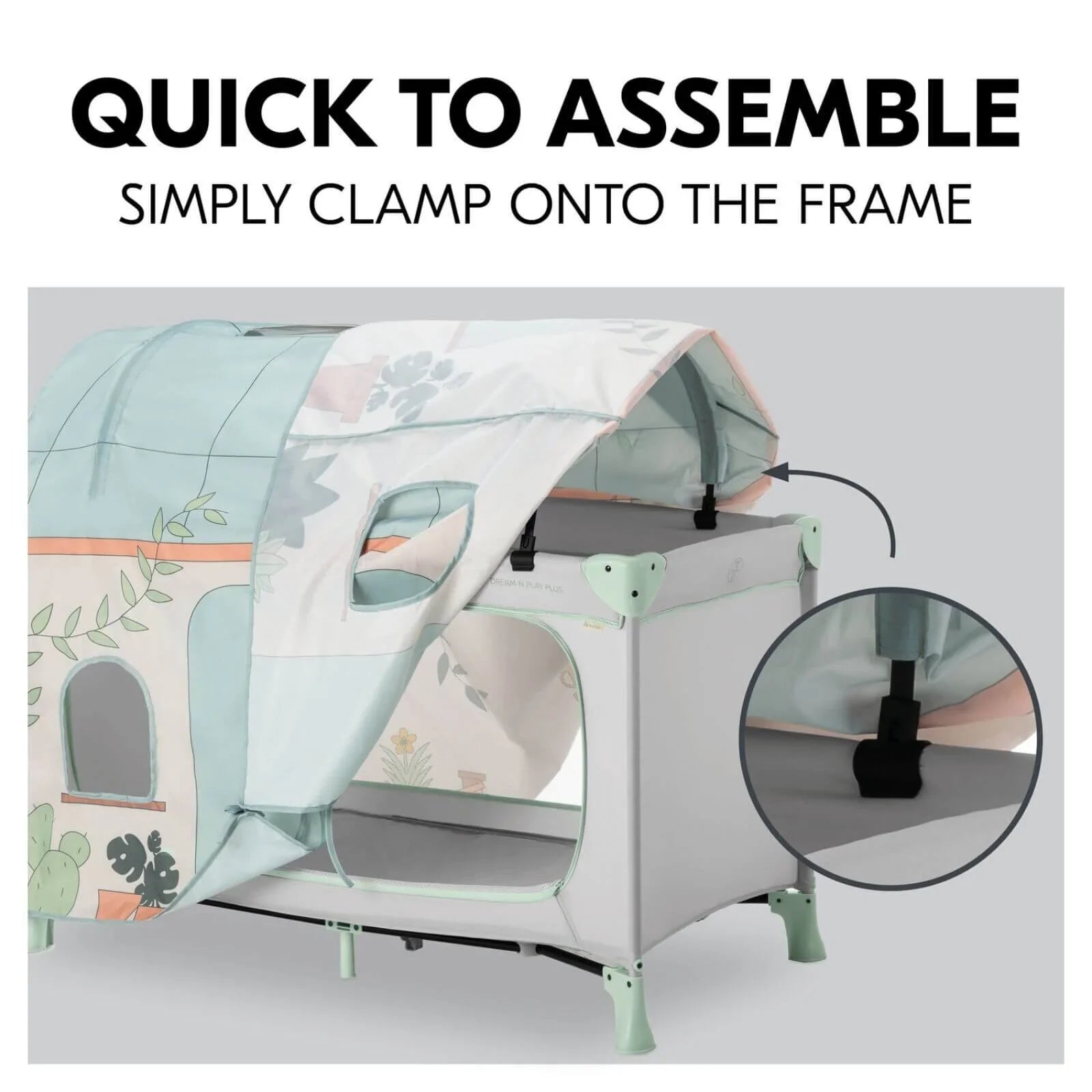 Hauwck Gorchudd Cot Teithio - Planhigion