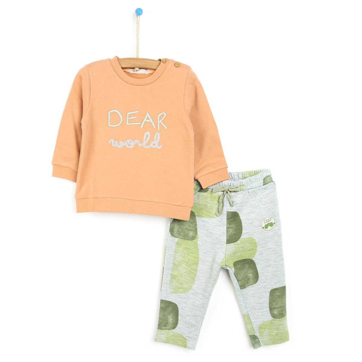 Cassiope Sweatshirt - Gwaelod Di-droed - Oren Tywyll