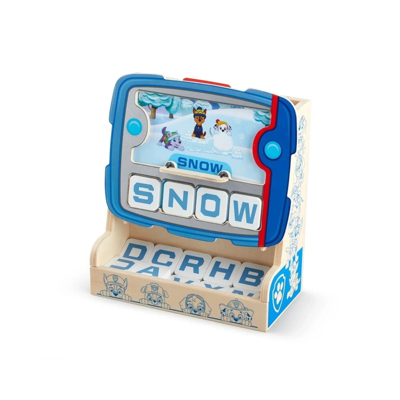 Melissa &amp; Doug Paw Patrol Pad Pypedau Gweld a Sillafu