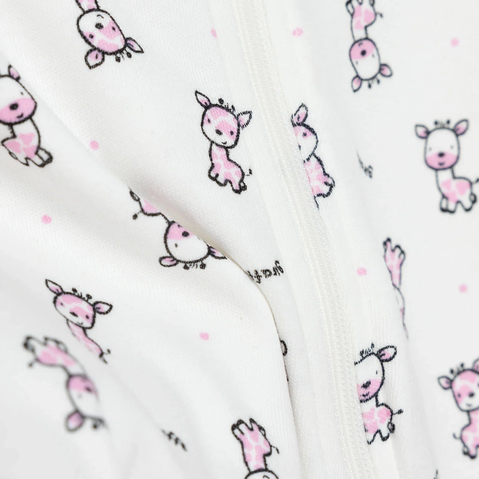 HelloBaby Newborn Baby Girl Footed Jumpsuit - Pink