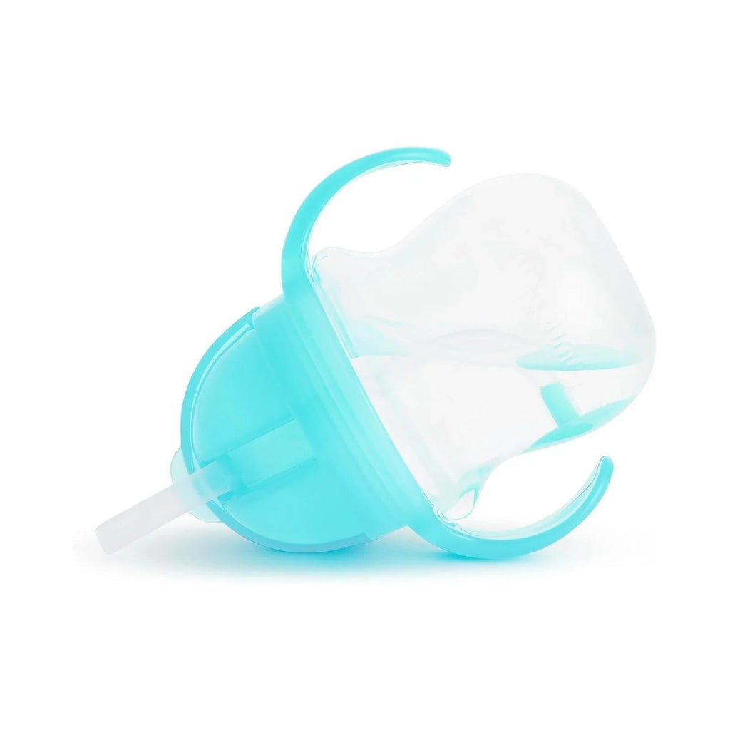 Cwpan Gwelltyn Pwysol Munchkin Click Lock Tip &amp; Sip 207ml - Glas