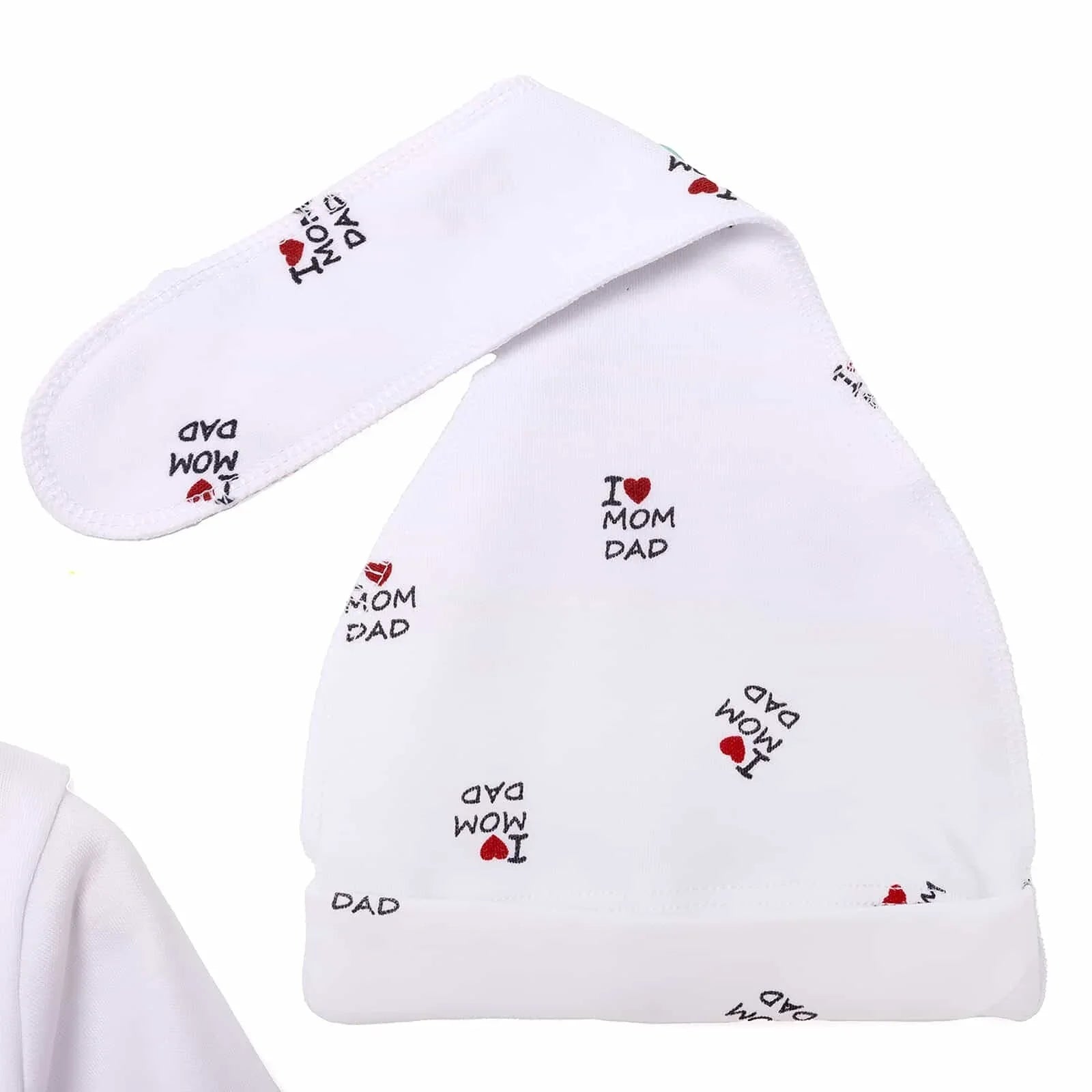 Set Newydd-anedig 10 Darn HelloBaby Girl - Ecru