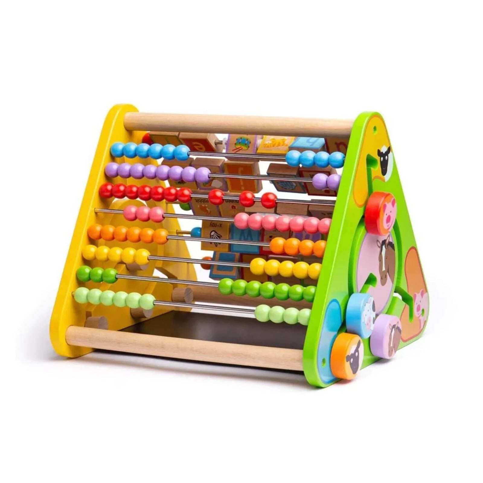 Canolfan Gweithgareddau Trionglog Bigjigs Toys