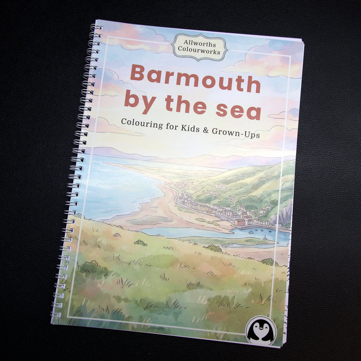 Barmouth by the Sea — Colouring & Painting Book