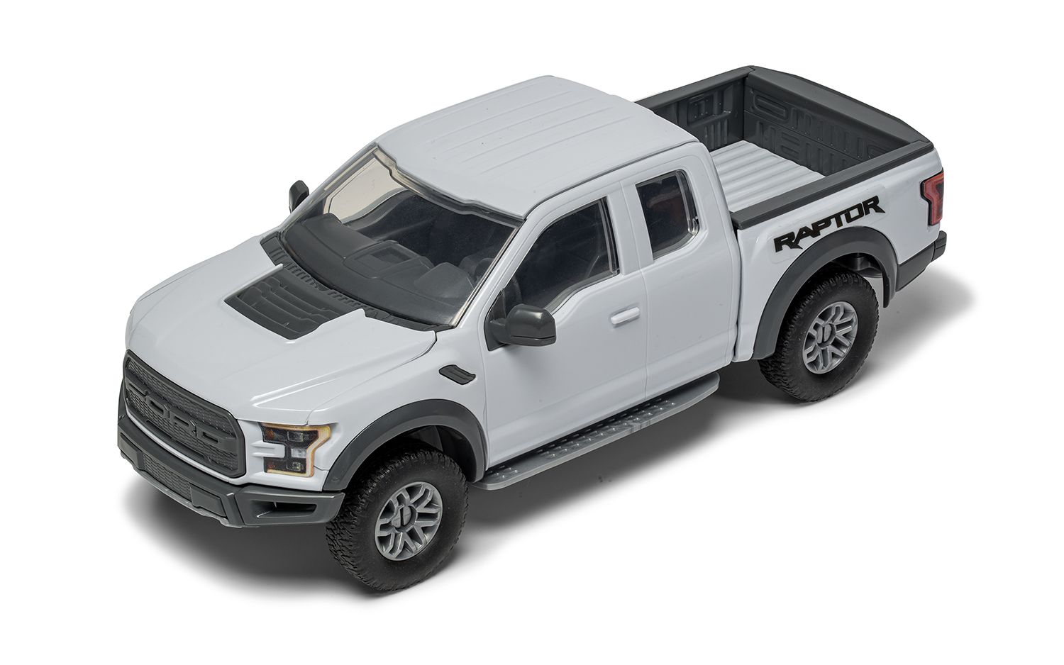 Pecyn Car Model Llwyd Ford F-150 Raptor Cyflym Airfix J6053