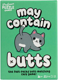 May Contain Butts | Hilarious Animal Matching Card Game for Kids & Families